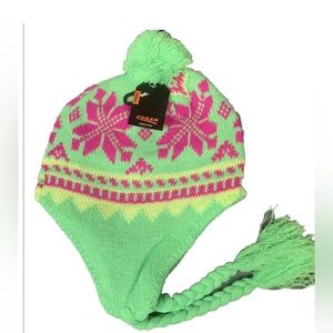 🎉 Neon Braided Toque (Unisex)